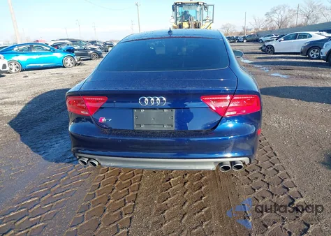 2014 Audi S7 4.0T Prestige z USA, uszkodzony, nr VIN WAUW2AFCXEN024163